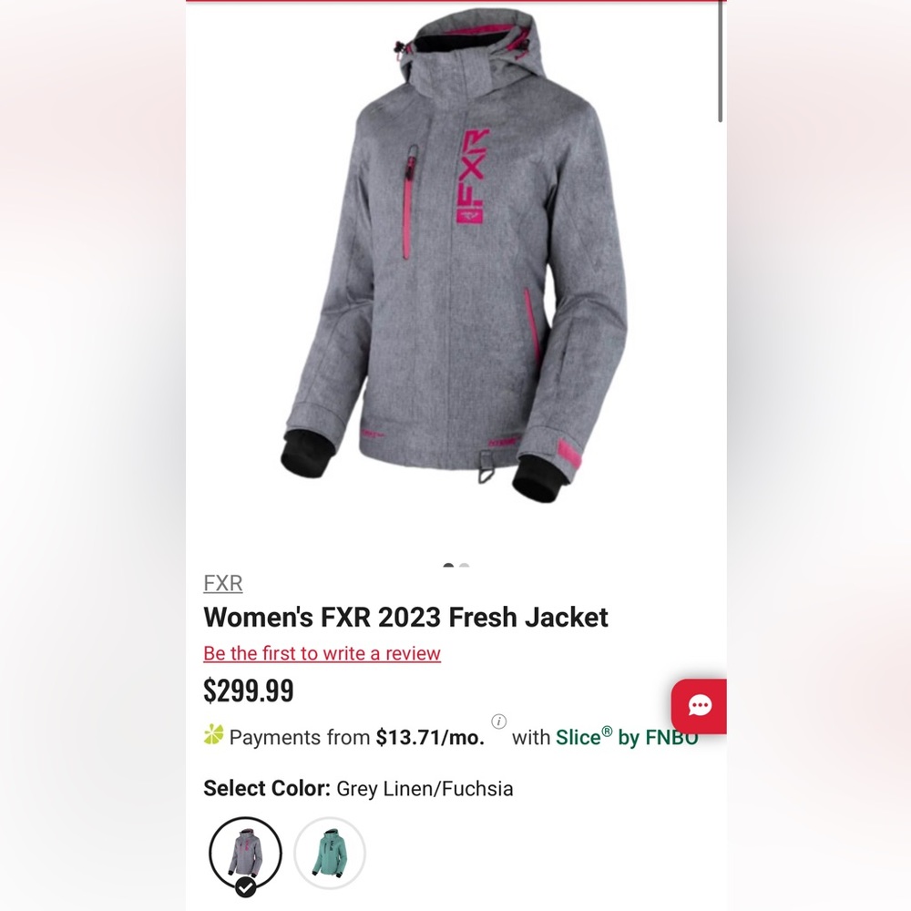 Snowmobile jacket & gloves